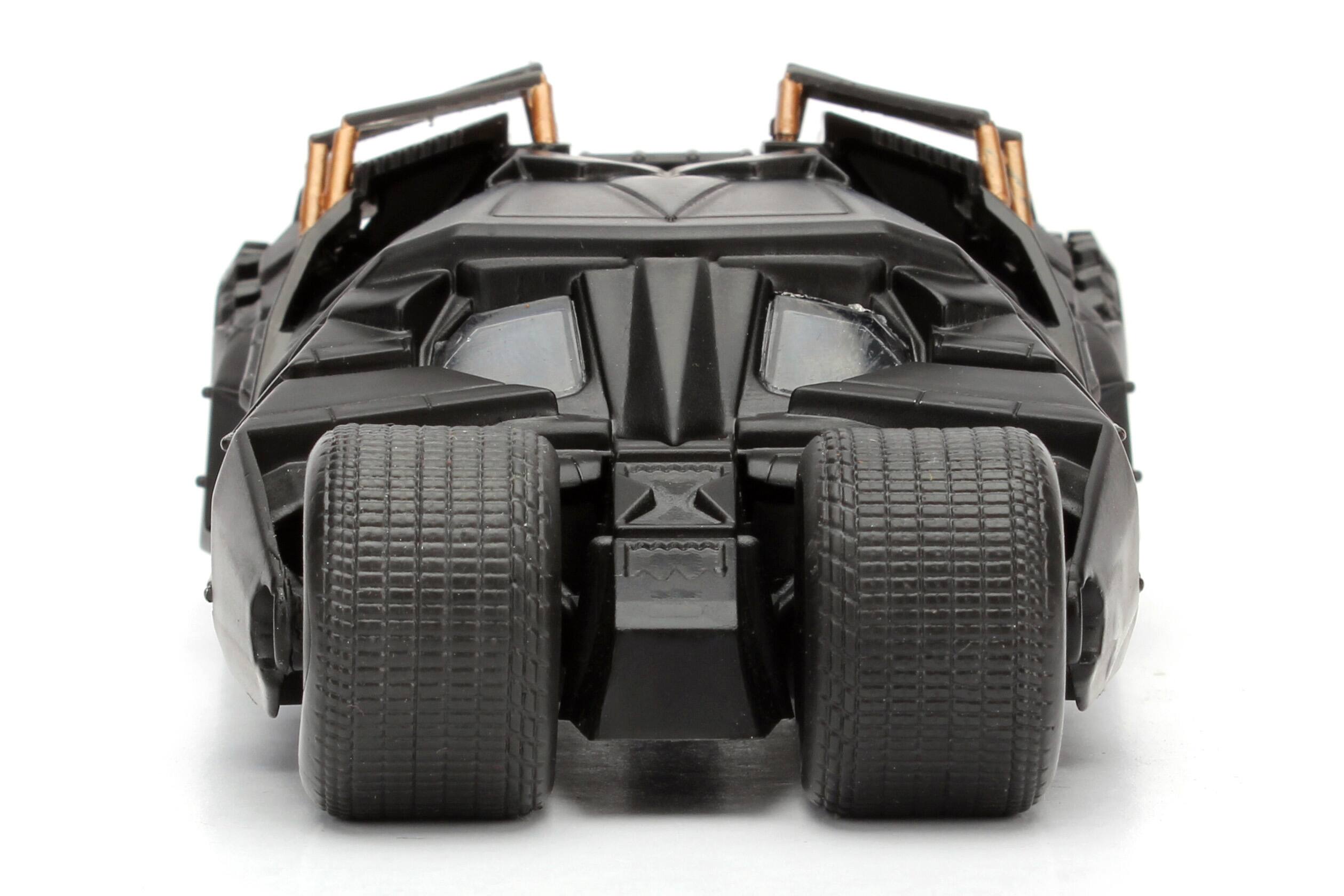 Left. Jada - Batmobile Tumbler Black "The Dark Knight" (2008) Movie "Hollywood Rides" Series 1/32 Diecast Model Car by Jada - Black.