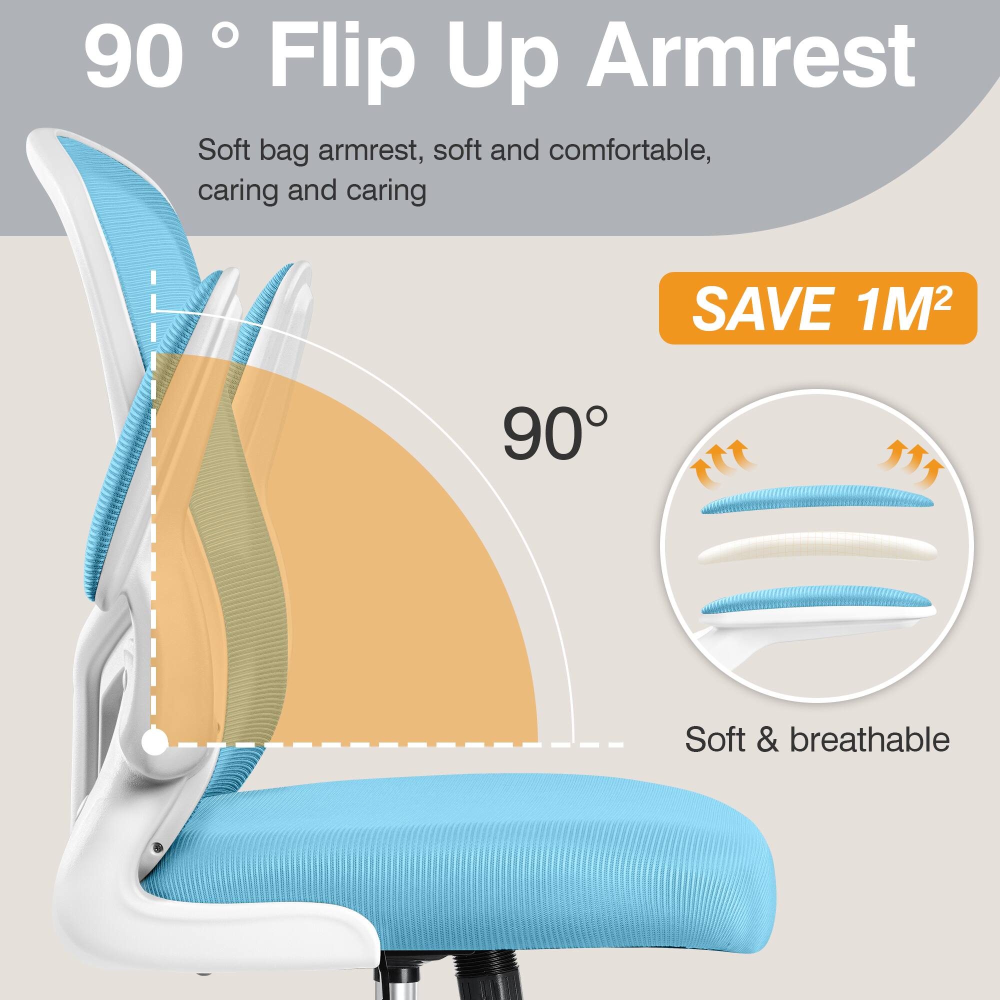 90° Flip Up Armrest

Soft bag armrest, soft and comfortable, caring and caring

SAVE 1M²

90°

Soft & breathable