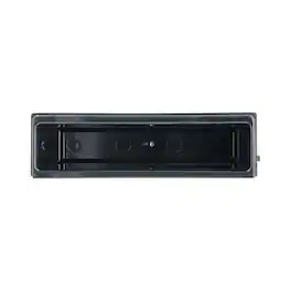Universal DIN‑Size Radio Pocket for Select Metra Dash Kits - Matte Black
