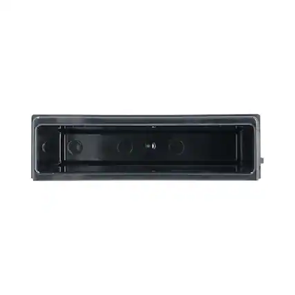 Front. Metra - Universal DIN‑Size Radio Pocket for Select Metra Dash Kits - Matte black.
