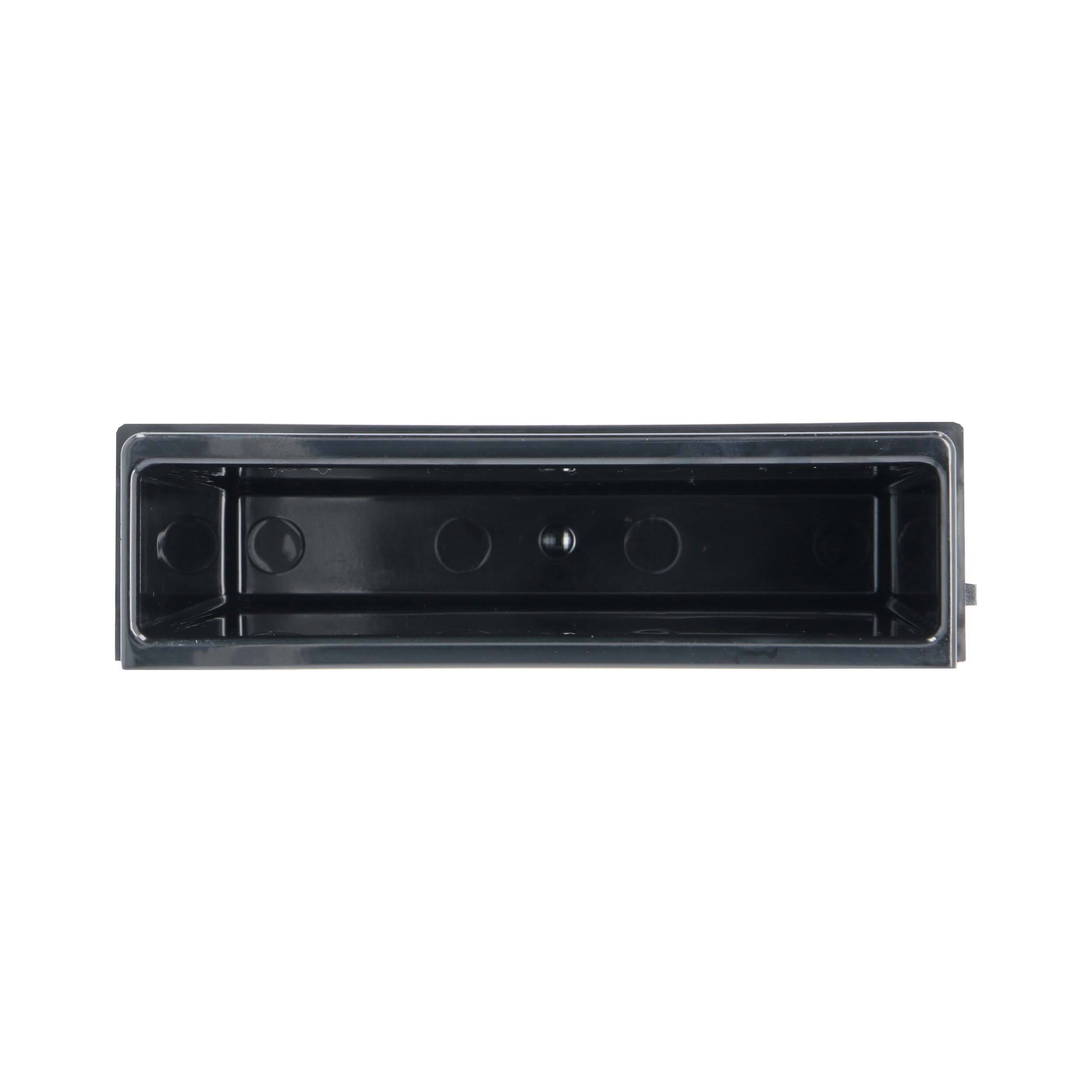 Front. Metra - Universal DIN‑Size Radio Pocket for Select Metra Dash Kits - Matte black.