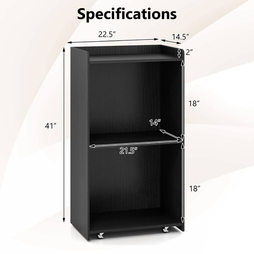 Specifications  
22.5" x 14.5" x 2"  
41" x 18" x 14"  
21.5" x 18"