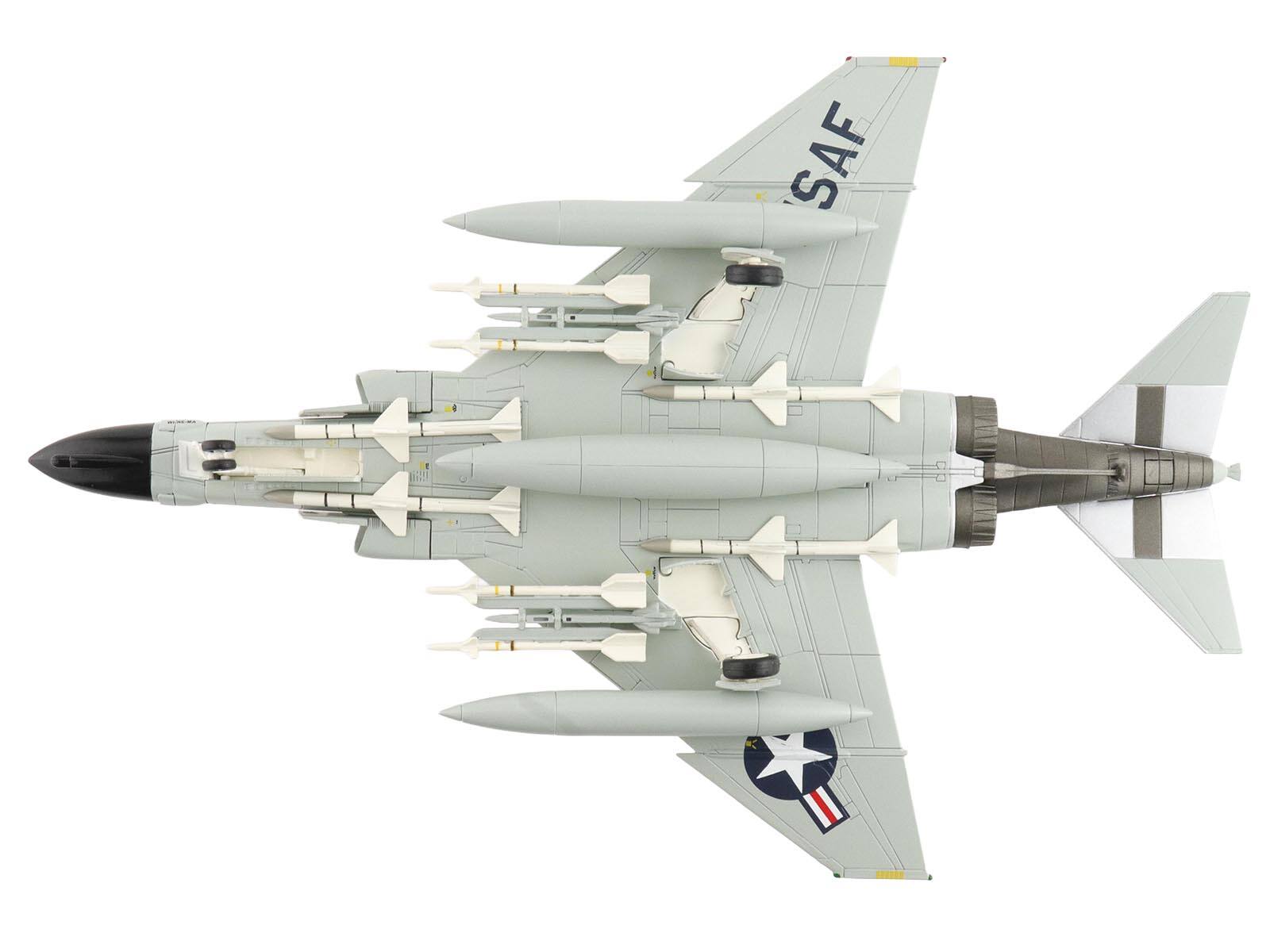 Alt View 4. Hobby Master - McDonnell Douglas F-4C Phantom II Fighter-Bomber Aircraft US Air Force 1/72 Diecast Model by Hobby Master.