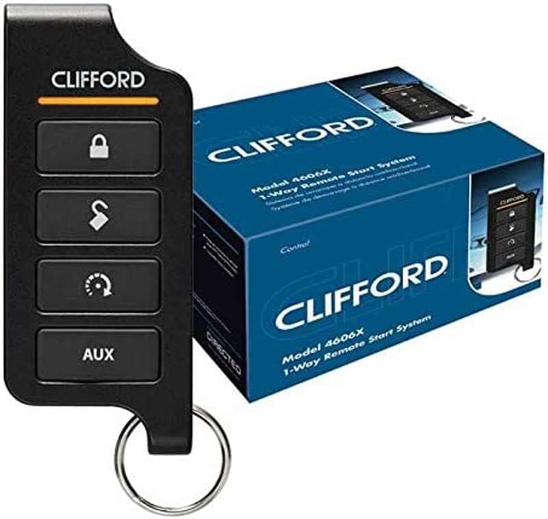 CLIFFORD  
Model 4606X  
1-Way Remote Start System  
AUX