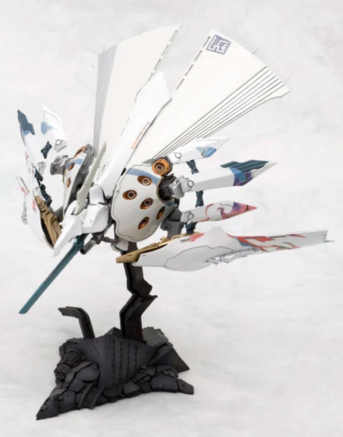 Alt View 1. PopMarket - Kotobukiya - Ikaruga - Ginkei (White) Model Kit   - COLLECTIBLES - Multicolor.