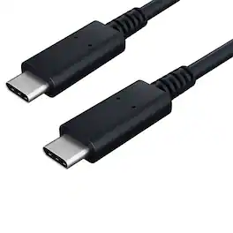 Sanoxy - 2m/6ft USB 3.2 Gen 2x1 Type-C to Type-C Cable - Black