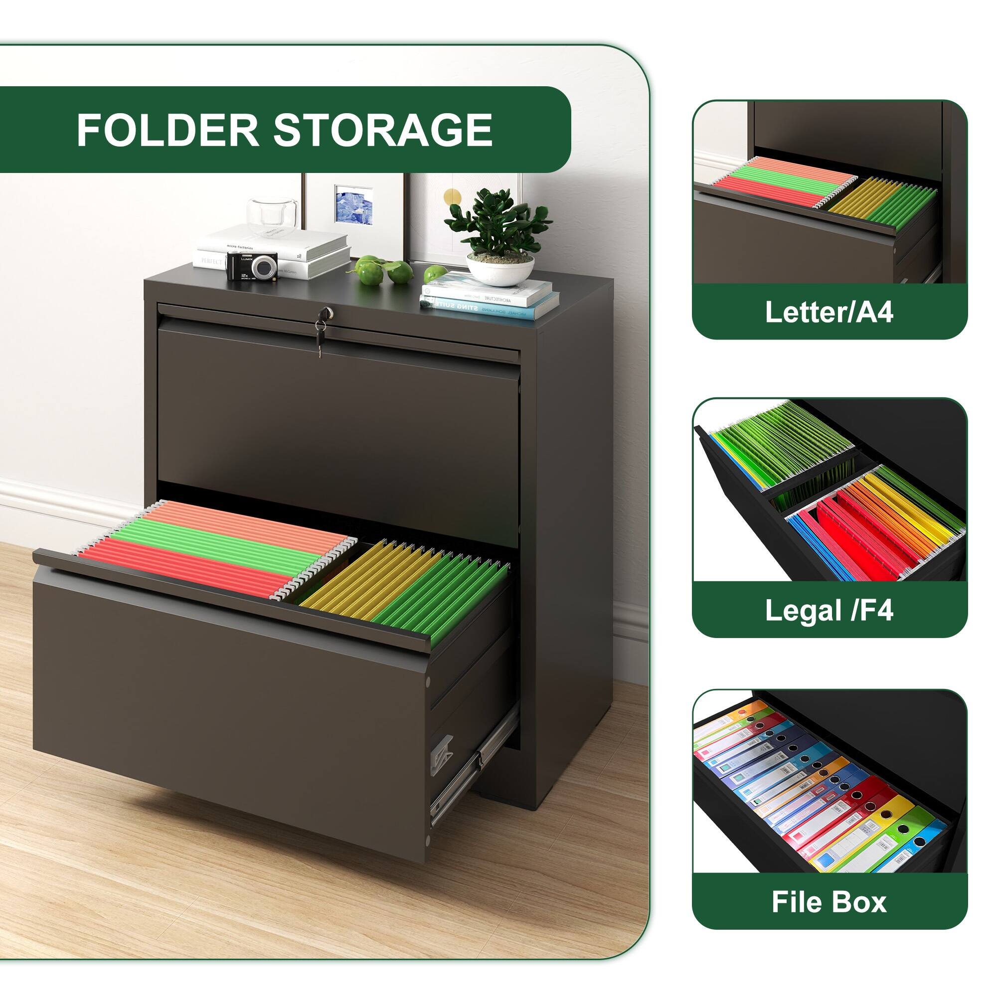 FOLDER STORAGE

Letter/A4

Legal /F4

File Box