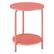 Front Zoom. OSP Home Furnishings - Elgin Accent Table - Coral.