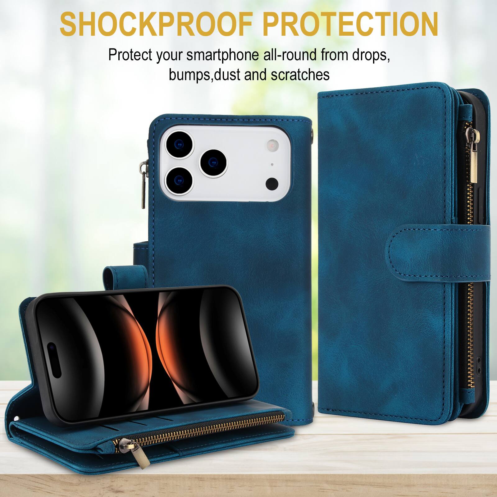 SHOCKPROOF PROTECTION  
Protect your smartphone all-round from drops, bumps, dust and scratches