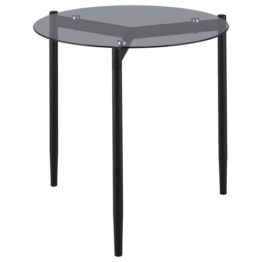 Alt View 3. Coaster Co. of America - Rosalie 3-piece Round Coffee and End Table Set Grey - Grey.