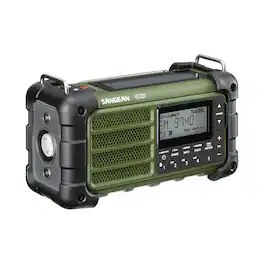 Sangean - Portable AM/FM Weather Radio MMR-99 FCC - Forest Green