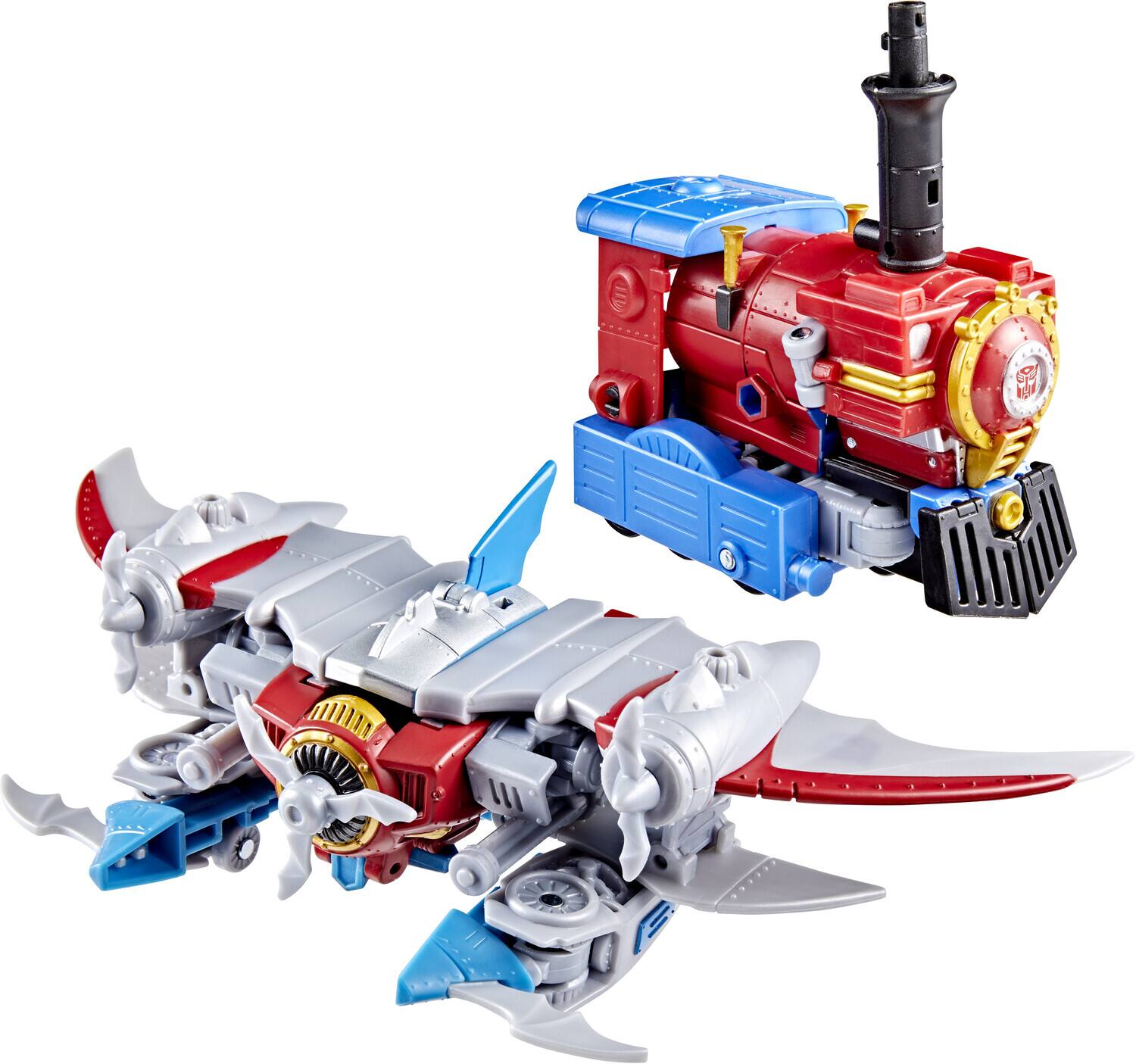 Alt View 2. Hasbro - Hasbro Collectibles - Transformers Timelines - Comic Edition Optimus Prime & Starscream Action - COLLECTIBLES - Multicolor.