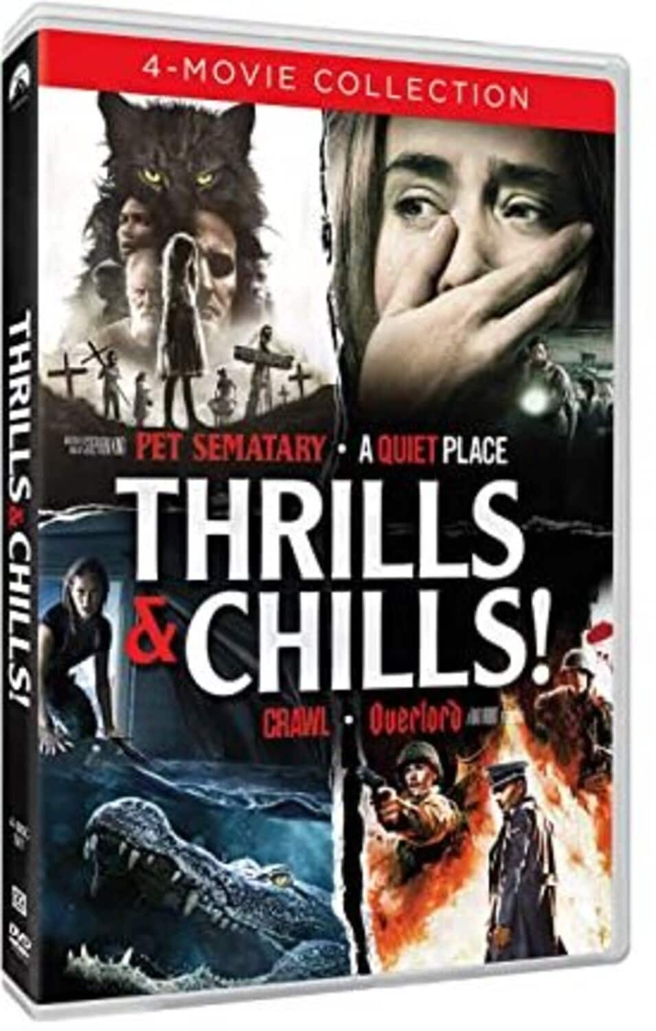 Thrills & Chills!: 4-Movie Collection   - DVD price history on PriceWatchPro