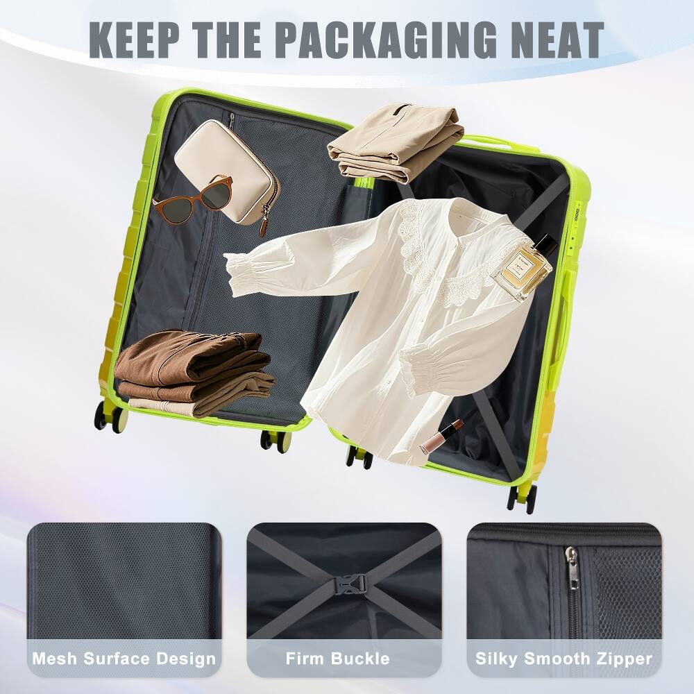 KEEP THE PACKAGING NEAT

Mesh Surface Design
Firm Buckle
Silky Smooth Zipper