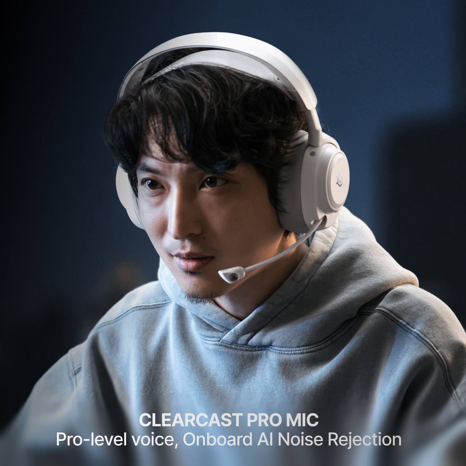 CLEARCAST PRO MIC  
Pro-level voice, Onboard AI Noise Rejection