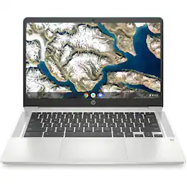 HP - Refurbished Excellent - Chromebook 14a-na0062tg 14" Intel Pentium Silver N5030 1.1 GHz up to 3.1 GHz 4GB 128GB eMMC Chrome OS - Teal