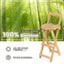Durable Material 100% Bamboo 330 LBS Weight Capacity Natural & Odorless