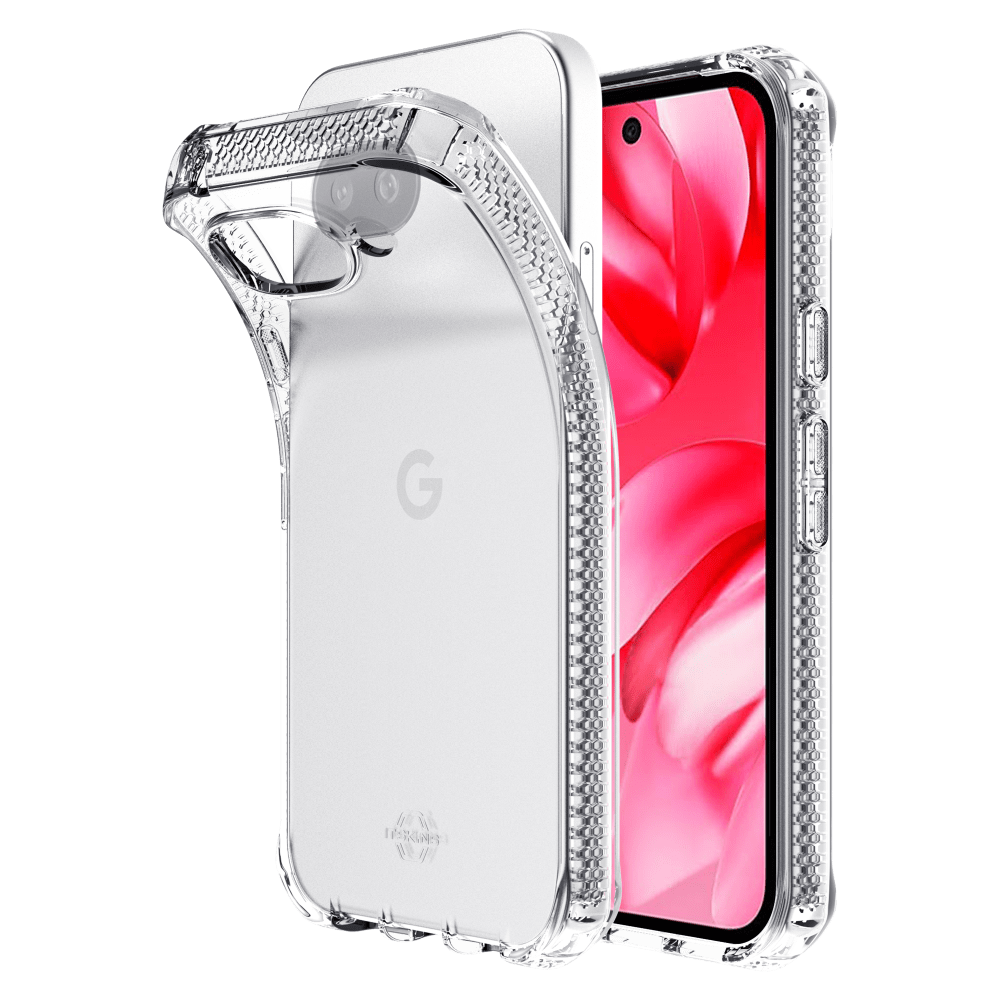 Alt View 1. Itskins - SPECTRUM R // CLEAR Case for Google Pixel 10a - Clear.