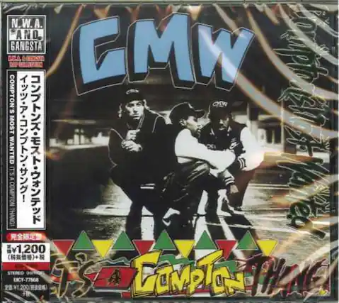 N.W.A. AND GANGSTA
COMPTON'S MOST WANTED
CMW
完全限定版
¥1,200 (税抜価格) + 税
STEREO
UCY-77668
定価 ¥1,200 (税抜価格)