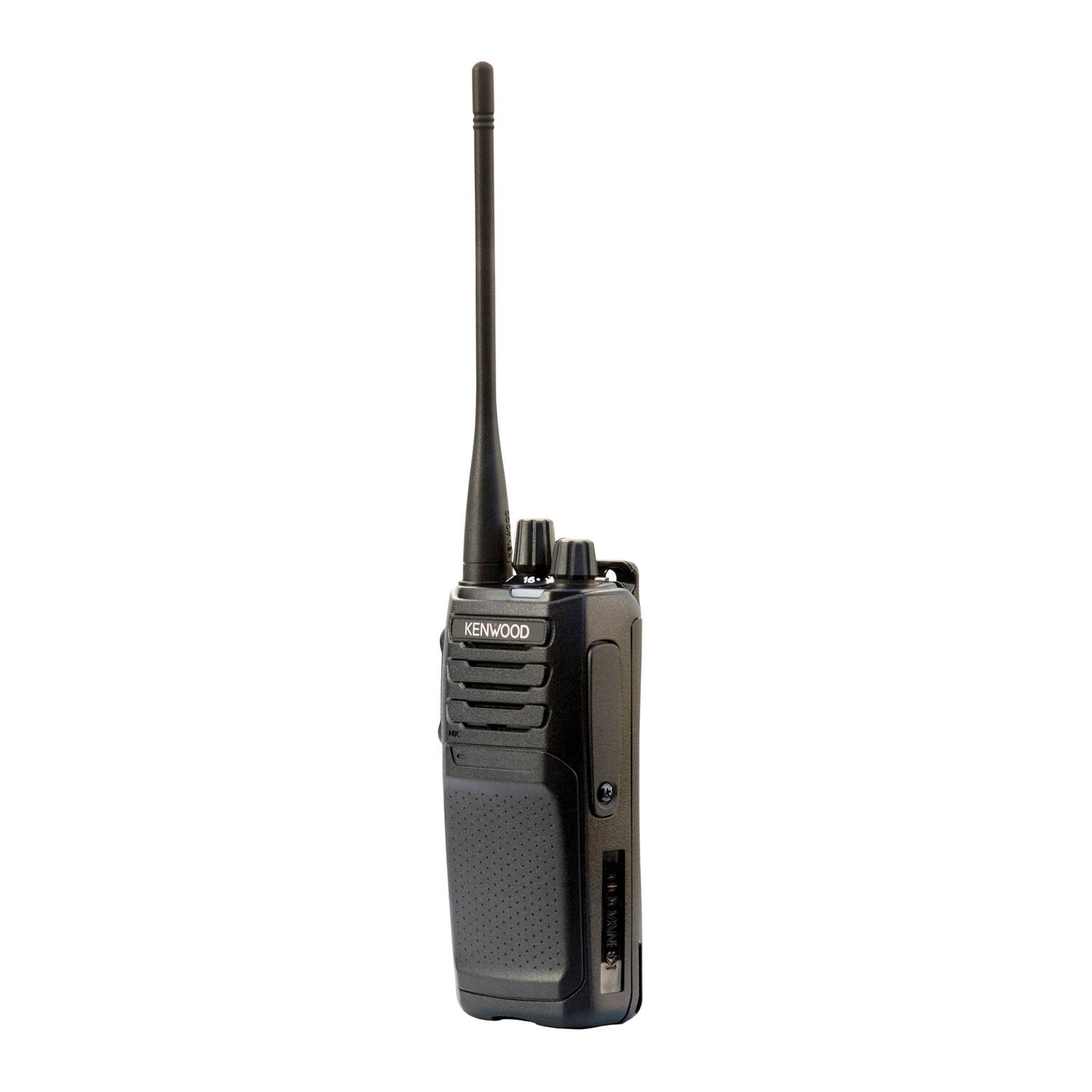 Alt View 6. Kenwood - ProTalk 2-Watt 64-Channel Analog UHF 2-Way Radio, NX-P1302AUK - Black.