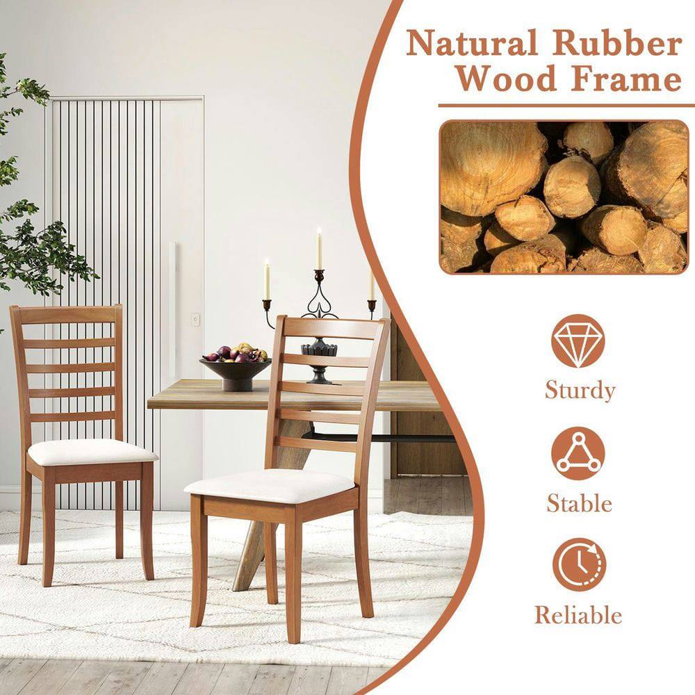 Natural Rubber Wood Frame  
Sturdy  
Stable  
Reliable