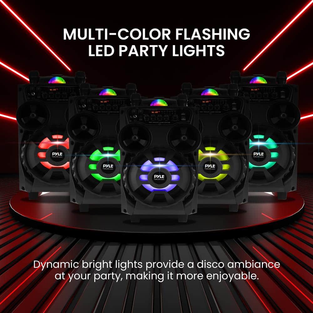 MULTI-COLOR FLASHING LED PARTY LIGHTS
Dynamic bright lights provide a disco ambiance at your party, making it more enjoyable.