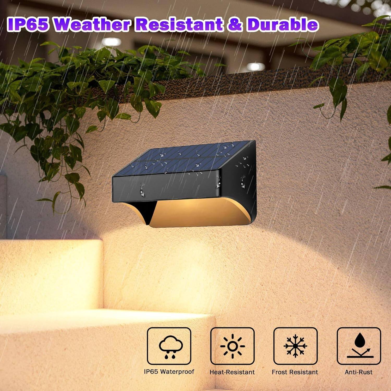 IP65 Weather Resistant & Durable

- IP65 Waterproof
- Heat-Resistant
- Frost Resistant
- Anti-Rust