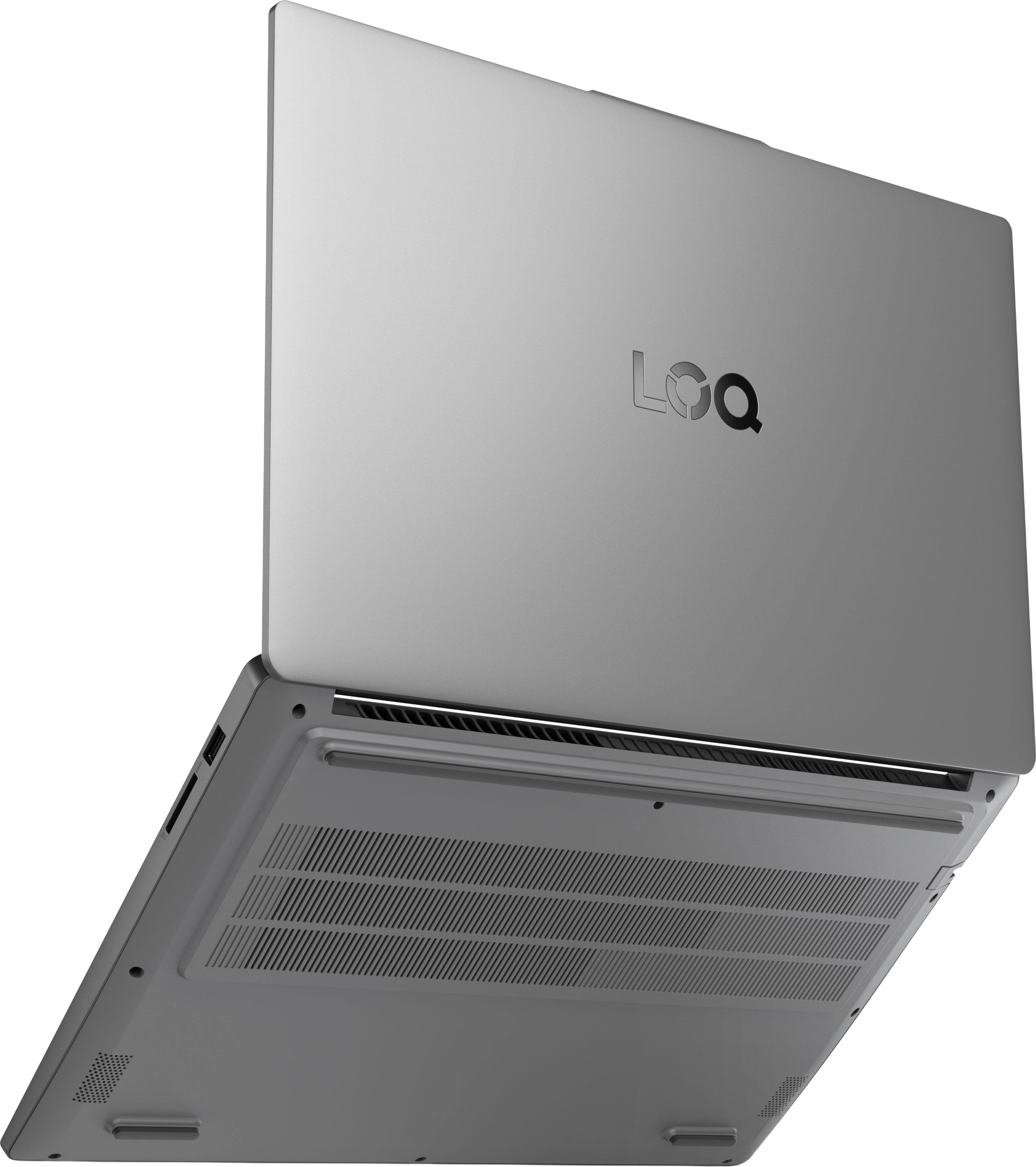 Alt View 16. Lenovo - LOQ 15.6" 2K Gaming Laptop - AMD Ryzen 7 170 2025 - 16GB Memory - NVIDIA GeForce RTX 4050 - 512 SSD - Luna Grey.