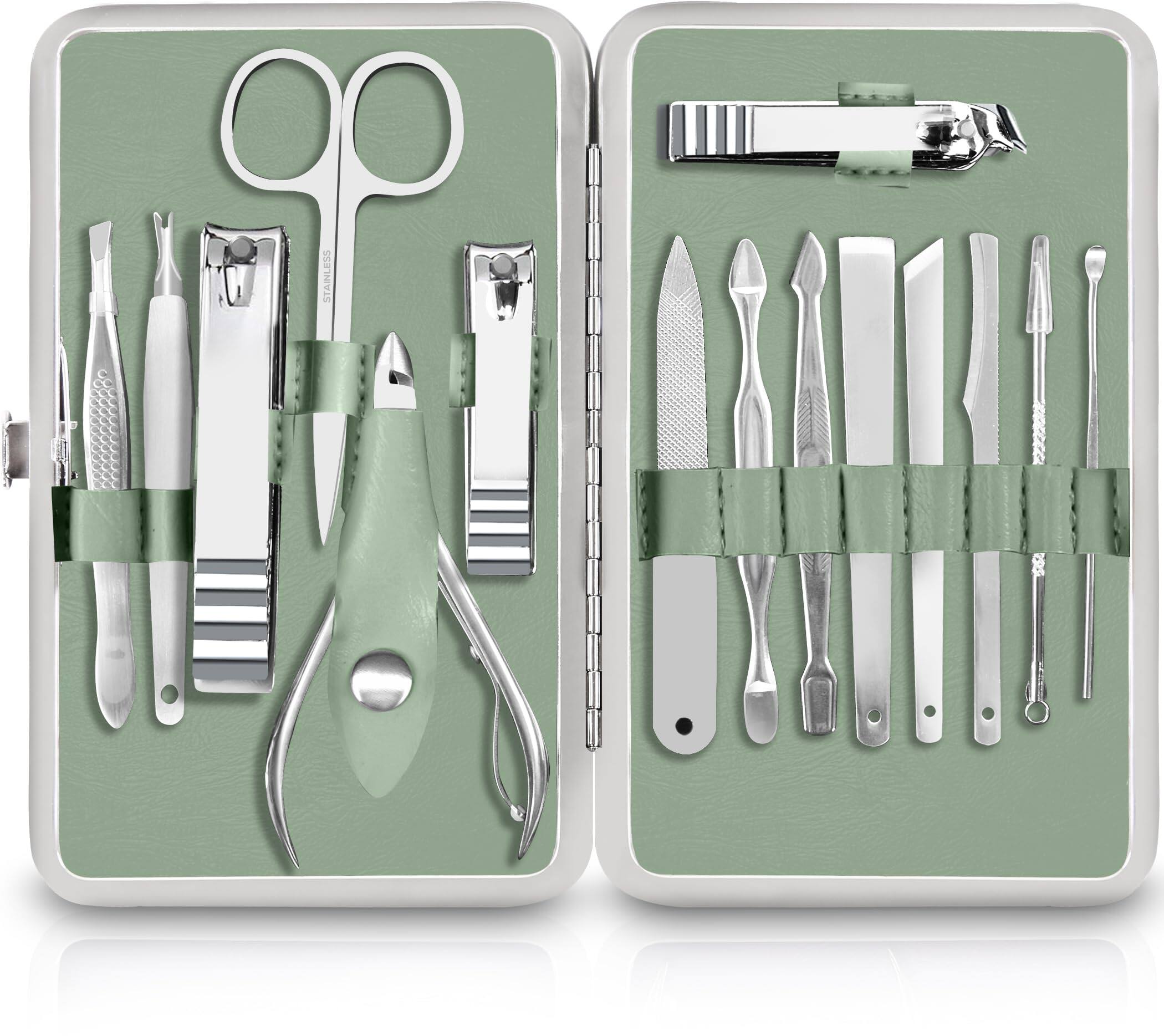 Front. PARKER SLATER - Nail Set Professional Drill UV Light Portable Clippers Ideal Gift look kempt every time, valuable addition your.