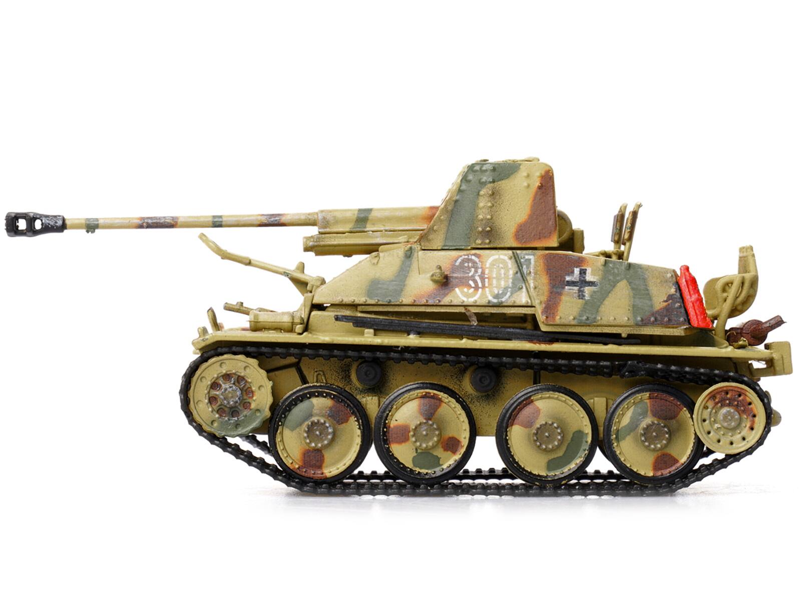 Alt View 1. Legion - Sd.Kfz.139 Panzerjager 38(t) Fur 7.62cm PaK 36(R) Marder III Tank Destroyer #301 "Germany - WWII" 1/72 Diecast by Legion.