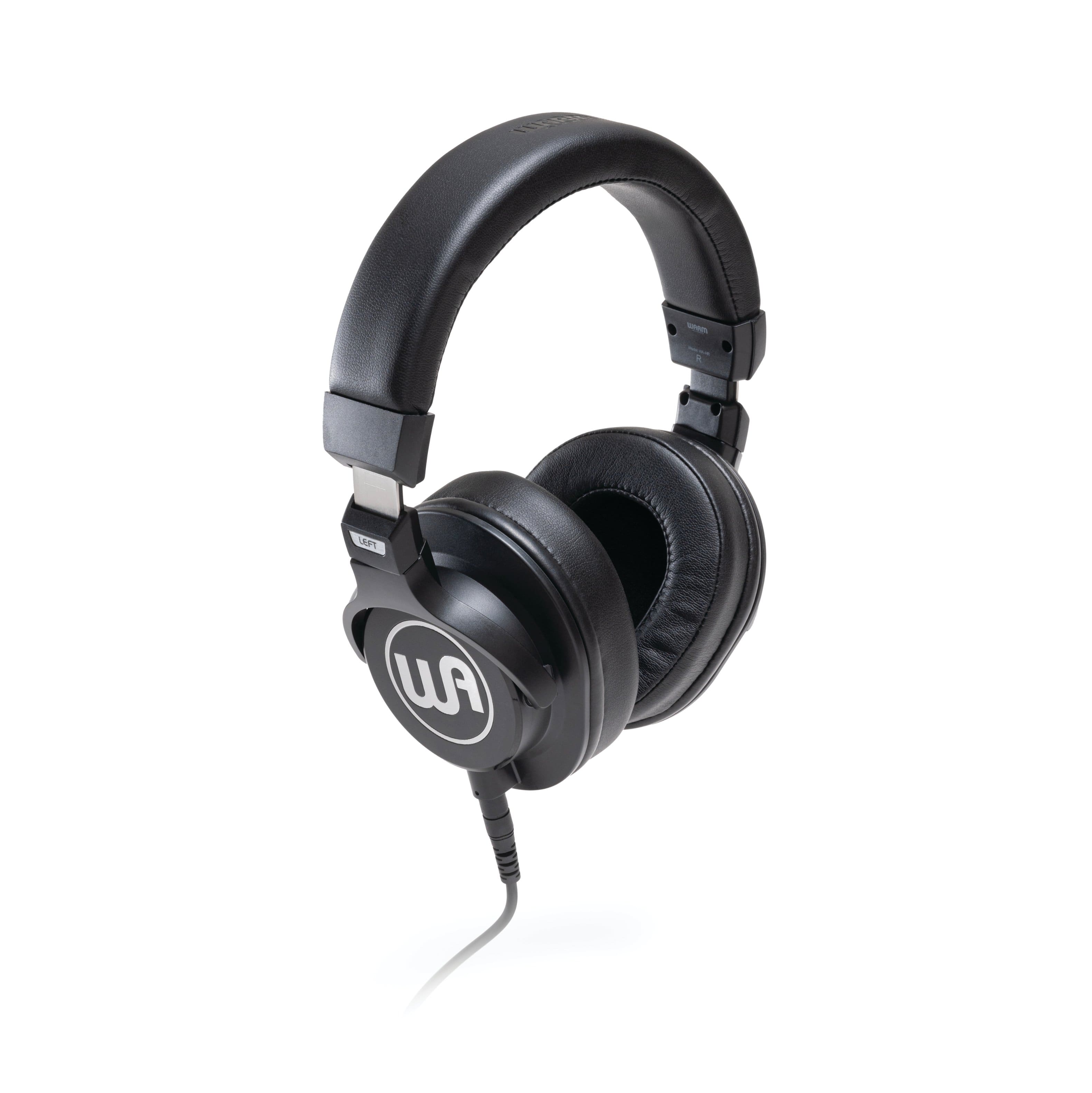 Warm Audio - Closed-Back Professional Studio Headphones for Tracking, Mixing, Monitoring, and Critical Listening, Removable Cables - Black
