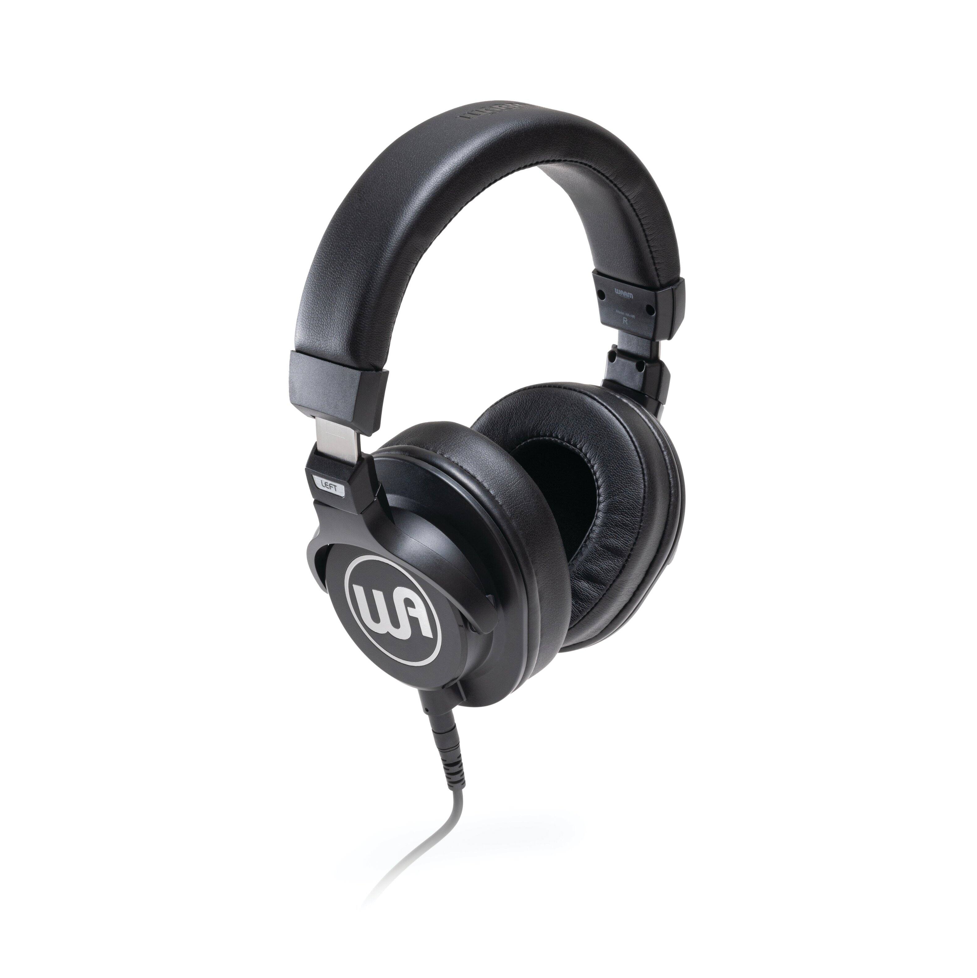 Front. Warm Audio - Closed-Back Professional Studio Headphones for Tracking, Mixing, Monitoring, and Critical Listening, Removable Cables - Black.