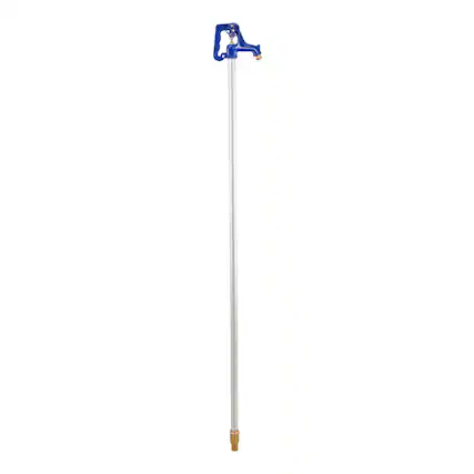 Front. VEVOR - Frost Proof Yard Hydrant, 6.22FT Freeze-Proof Outdoor Faucet with 48" Bury Depth, 3/4" NPT Pipe Connection - Blue.