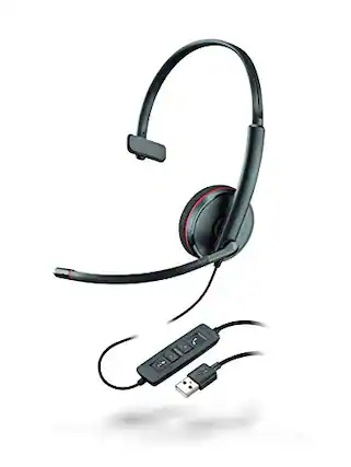 Front. Plantronics - C3210 USB Headset.