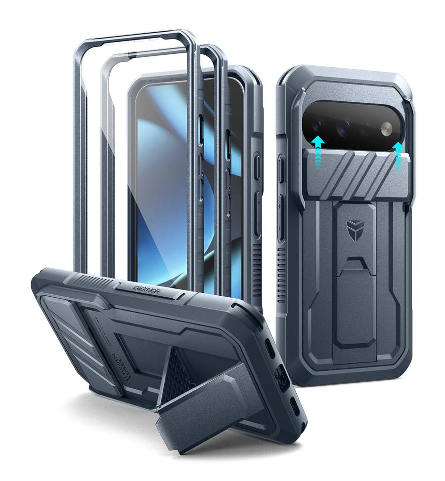 One Color Pixel Shell Dexnor Hard Shell Case for Google Pixel 11/11pro with Slide Camera ...