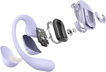 Shokz OpenFit 2+ Open Ear True Wireless Bluetooth Earbuds Purple Shokz OpenFit 2+ Open Ear True Wireless Bluetooth Earbuds Purple