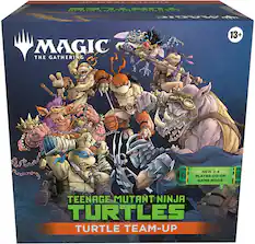 MAGIC THE GATHERING
TEENAGE MUTANT NINJA TURTLES
TURTLE TEAM-UP
NEW 2-4 PLAYER CO-OP GAME MODE
13+