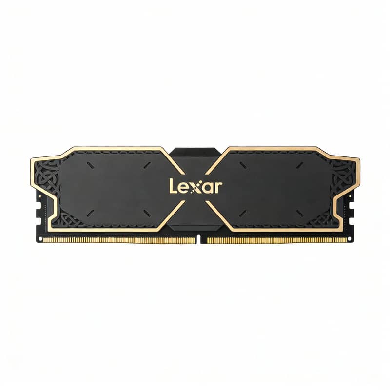 Lexar - THOR DDR5 32GB (2 x 16GB) 6000MHz RGB Desktop Memory Kit CL38 - Black