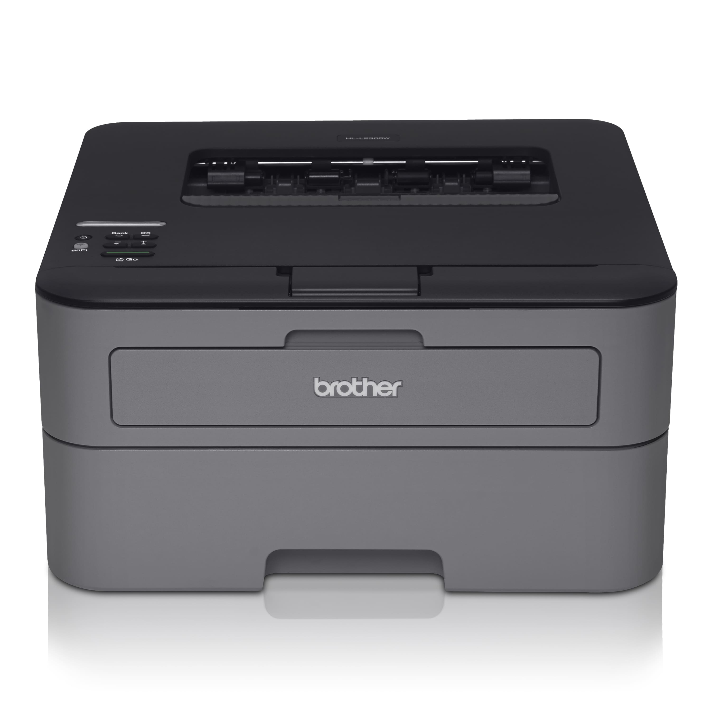 Brother - HL-L2305W Wireless Black-and-White Laser Printer - Gray - Front_Zoom