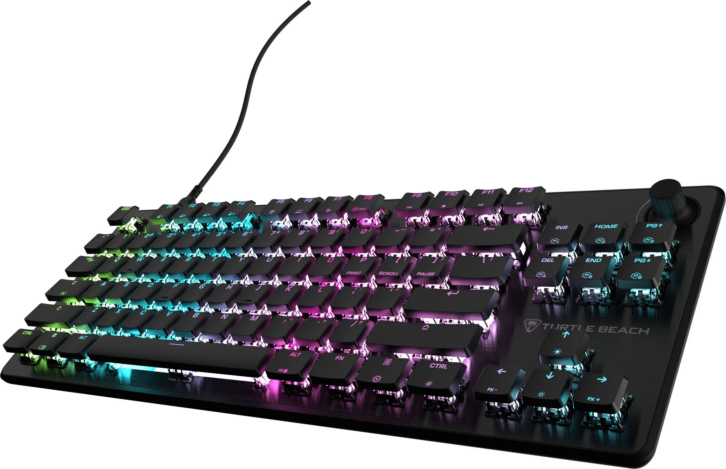 F8 F9 F10 F11 F12  
6 7 8 9 0  
INS HOME PG+  
DEL END PG+  
PRINT SCROLL PAUSE  
TURTLE BEACH  
ALT FN CTRL  
FX- FX+