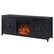 Alt View 14. Camden&Wells - Felinna Log Fireplace TV Stand for Most TVs up to 65" - Obsidian.