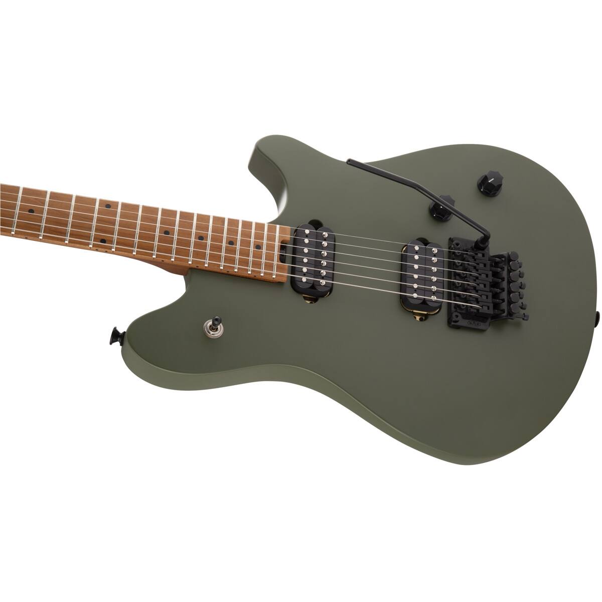Alt View 7. EVH - EVH Wolfgang WG Standard Electric Guitar, Matte Army Drab.