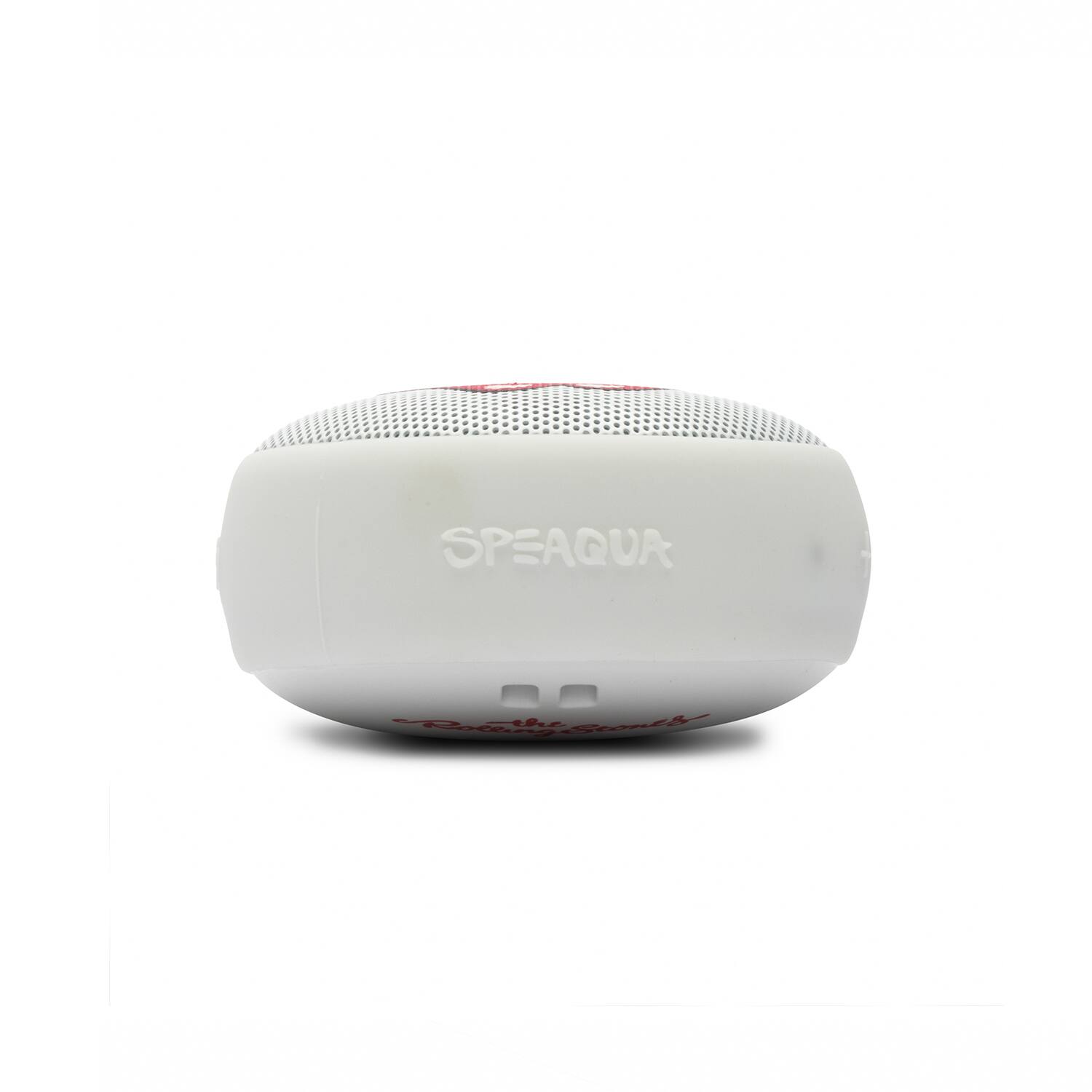 Angle. Speaqua - Speaqua - Cruiser H2.0 Portable Waterproof Compact Bluetooth Speaker with Bottle Opener - Rolling Stones Classic (White) - Rolling Stones Classic.