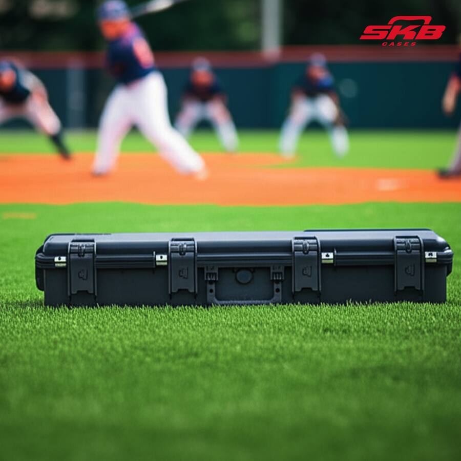 Bat Style Case For SKB iSeries Durable Baseball Bat Case for 10 Bats, Weatherproof, Secure ...
