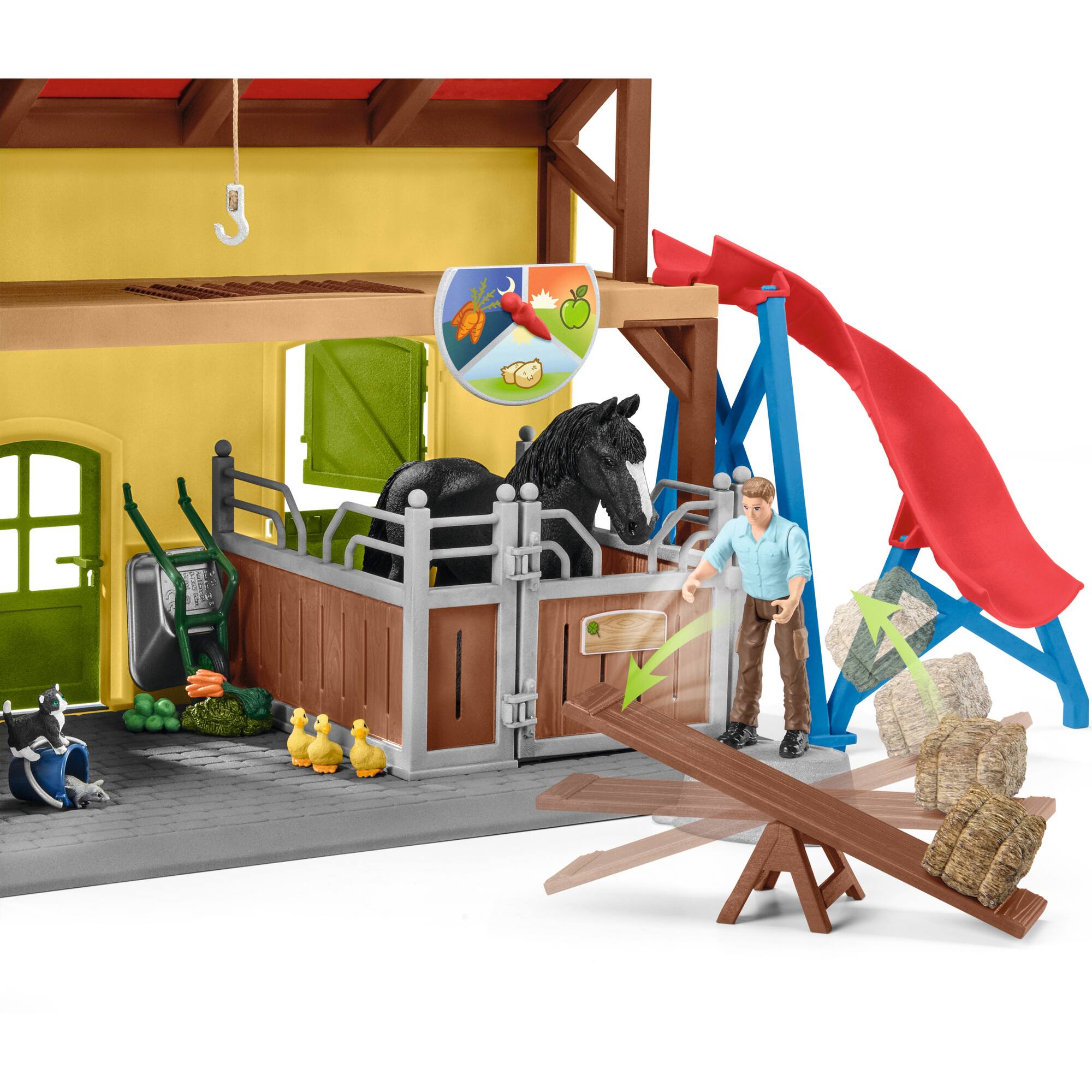 Alt View 2. Schleich - Farm World: Horse Stable.