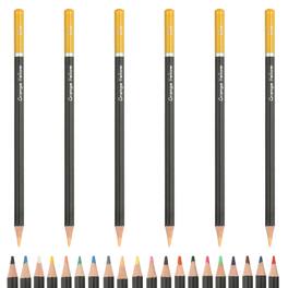 Unique Bargains - Colored Pencils, Oil-Based Drawing Pencils for Adult Coloring Books, Artists, Beginners, 6pcs - Dirt Yellow