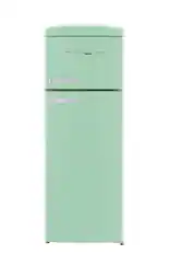 Front. Unique Appliances - 21 in. Wide Classic Retro 7.5cu.ft Compact Top Freezer Refrigerator - Summer Mint Green.