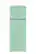 Front. Unique Appliances - Classic Retro 7.5cu.ft Compact Top Freezer Refrigerator - Summer Mint Green.