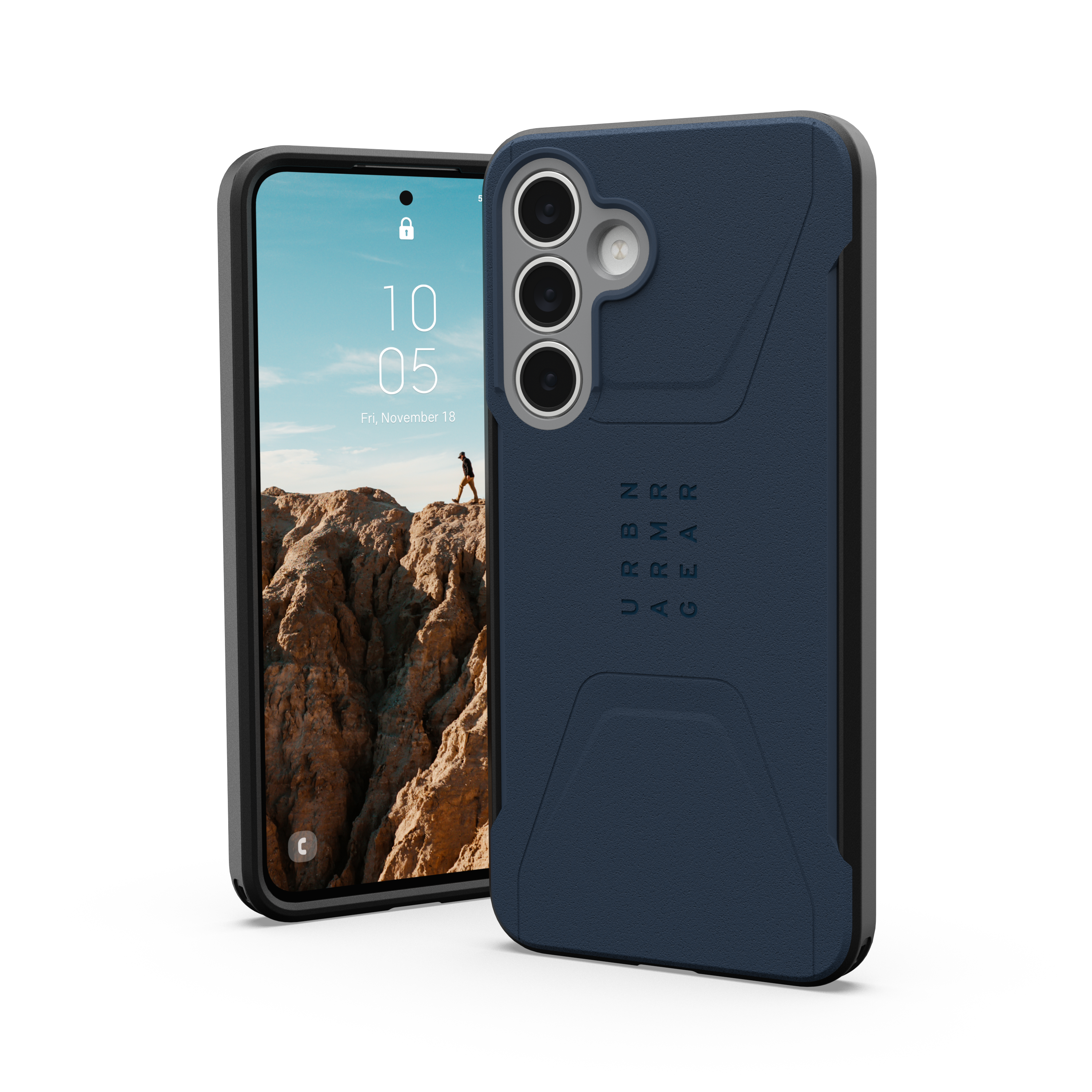 UAG - Civilian Series Case for Samsung Galaxy S25 FE - Mallard - Front_Zoom