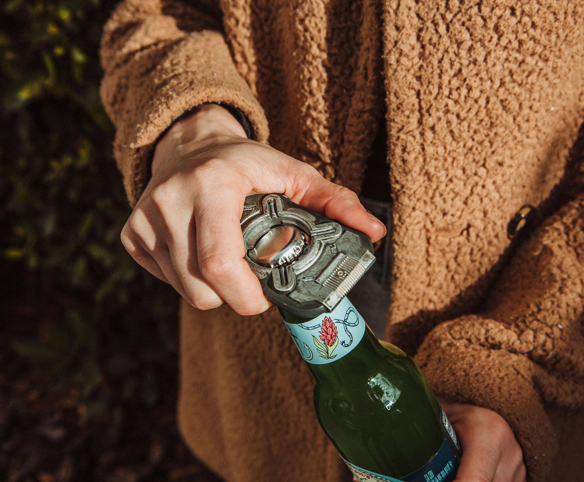 Alt View 4. Ukonic - Halo Cortana Chip Metal Bottle Opener Replica - Silver.